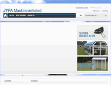 Tablet Screenshot of jyfa.dk